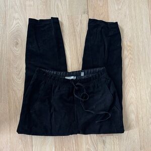 Vince Black Drawstring Pants, capri style